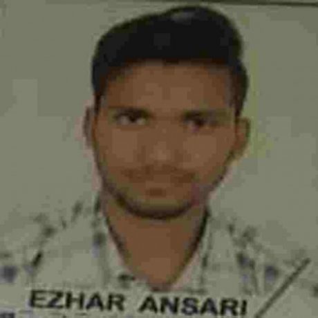 Profile picture of EZHAR ANSARI
